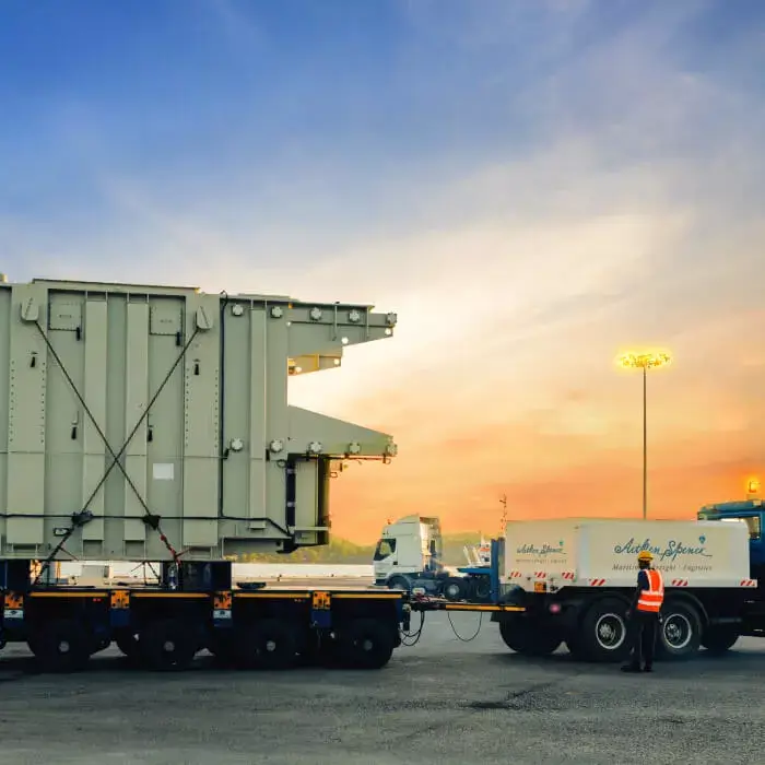 Transportation of SIEMENS Transformers for CEB